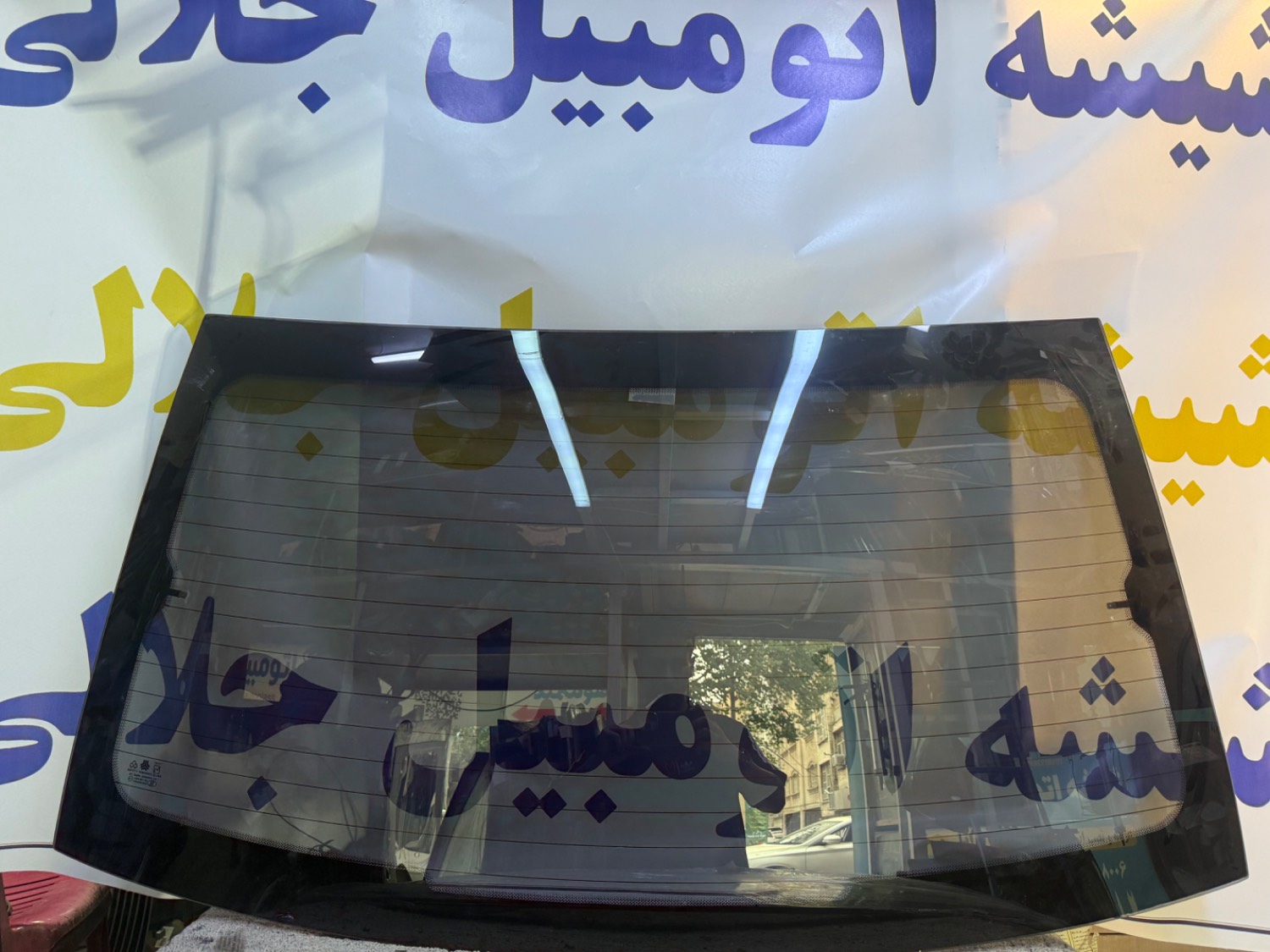 شیشه عقب تارا دودی