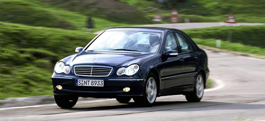 شیشه جلو بنز2003/2005C200